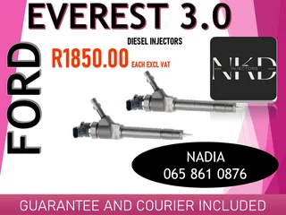 Ford Everest (3.0/bt500 Diesel Injectors For Sale On Exchange Or To Recon With Warranty