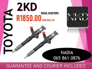 Toyota 2kd Diesel Injectors For Sale On Exchange