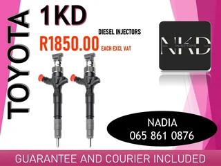 Toyota 1kd Diesel Injectors For Sale On Exchange