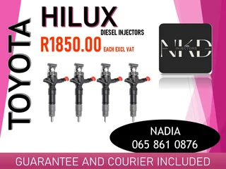 Toyota Hilux Diesel Injectors For Sale On Exchange