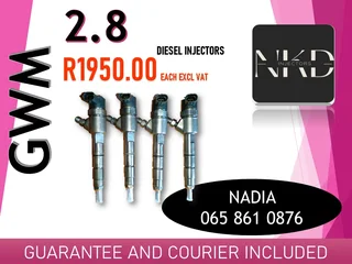 Gwm 2.8 Diesel Injectors For Sale On Exchange Or To Recon