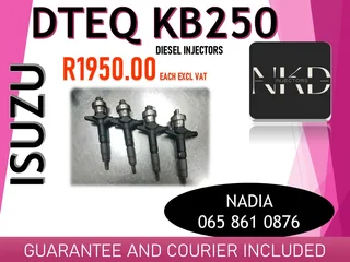 Isuzu Dteq Kb250 Diesel Injectors For Sale On Exchange With 6 Months Warranty