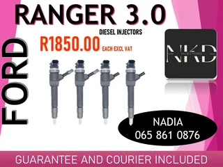 Ford Ranger 3.0 Diesel Injectors For Sale Or To Recon