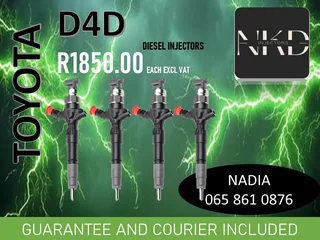 Toyota D4d Diesel Injectors For Sale On Exchange