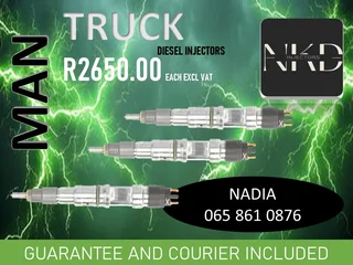 Man Truck Diesel Injectors For Sale Or To Recon