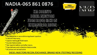 Kia Sorento Diesel Injectors For Sale Or To Recon
