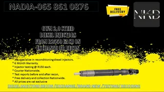 Gwm 2.0 Steed Diesel Injectors For Sale On Exchange Or To Recon With Warranty