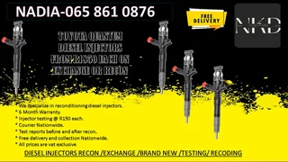 Toyota Quantum Diesel Injectors For Sale On Exchange Or To Recon