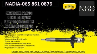 Mitsubishi Triton 3.2 Diesel Injectors For Sale On Exchange Or To Recon With Warranty