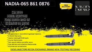 Kia 2500 Diesel Injectors For Sale Or To Recon