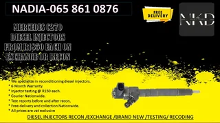 Mercedes C270 Diesel Injectors For Sale On Exchange Or To Recon