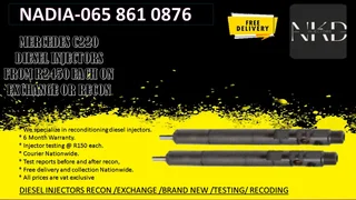 Mercedes C220 Diesel Injectors For Sale On Exchange Or To Recon With Warranty