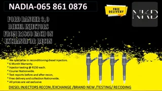 Ford Ranger 3.0 Diesel Injectors For Sale Or To Recon