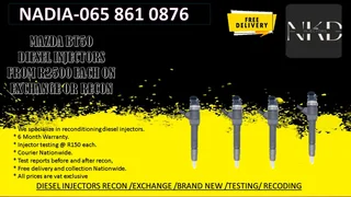 Mazda Bt50 New Diesel Injectors For Sale On Exchange Or To Recon