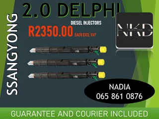 Ssangyong 2.0 Diesel Injectors For Sale On Exchange With 6 Months Warranty