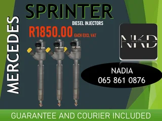 Mercedes Benz Sprinter Diesel Injectors For Sale On Exchange Or To Recon