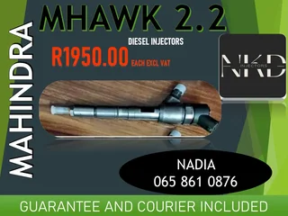 Mahindra Mhawk 2.2 Diesel Injectors For Sale On Exchange Or To Recon With Warranty