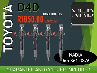 Toyota D4d Diesel Injectors For Sale On Exchange
