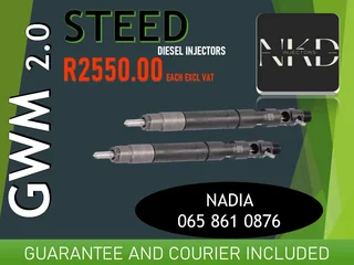 Gwm 2.0 Steed Diesel Injectors For Sale On Exchange Or To Recon With Warranty