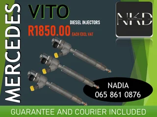 Mercedes Benz Vito Diesel Injectors For Sale Or To Recon