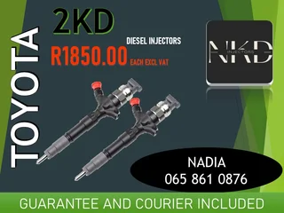 Toyota 2kd Diesel Injectors For Sale On Exchange
