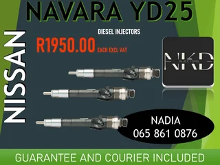 Nissan Navara Yd25 Diesel Injectors For Sale On Exchange With 6 Months Warranty