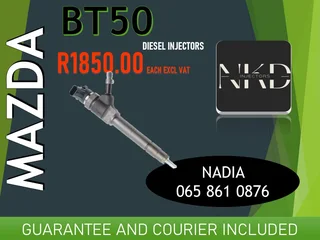 Mazda Bt50 Diesel Injectors For Sale On Exchange Or To Recon With Warranty