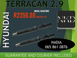 Hyundai Terrican 2.9 Diesel Injectors For Sale On Exchange