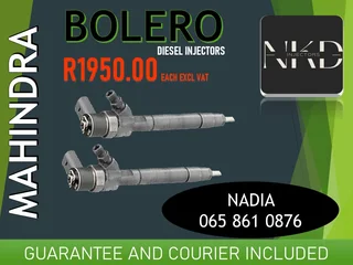 Mahindra Bolero Diesel Injectors For Sale On Exchange Or To Recon With Warranty