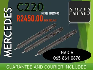 Mercedes C220 Diesel Injectors For Sale On Exchange Or To Recon With Warranty