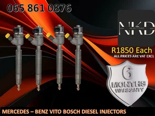 Merceds Benz Vito Diesel Injectors For Sale Or To Recon