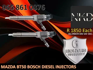 Mazda Bt50 Diesel Injectors For Sale On Exchange Or To Recon With Warranty