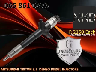 Mitsubishi Triton 3.2 Diesel Injectors For Sale On Exchange Or To Recon With Warranty