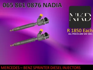 Mercedes Benz Sprinter Diesel Injectors For Sale Or To Recon