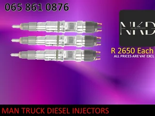Man Truck Diesel Injectors For Sale Or To Recon