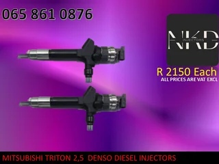 Mitsubishi Triton 2.5 Diesel Injectors For Sale On Exchange Or To Recon With Warranty