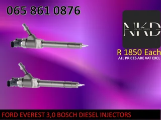 Ford Everest (3.0/bt50) Diesel Injectors For Sale On Exchange Or To Recon With Warranty