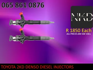 Toyota 2kd Diesel Injectors For Sale On Exchange