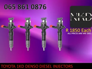 Toyota 1kd Diesel Injectors For Sale Or To Recon