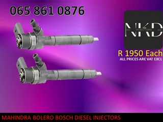 Mahindra Bolero Diesel Injectors For Sale On Exchange Or To Recon With Warranty