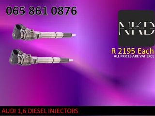 Audi 1.6 Diesel Injectors For Sale Or To Recon