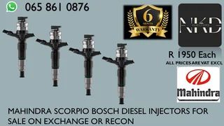 Mahindra Scorpio Diesel Injectors For Sale With 6 Months Warranty