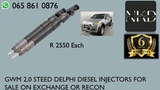Gwm 2.0 Steed Diesel Injectors For Sale Or The Same Day Recon