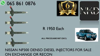 Nissan Np300 Diesel Injectors For Sale Or The Same Day Recon