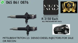 Mitsubishi Triton 2.5 Diesel Injectors For Sale Or The Same Day Recon