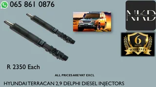 Hyundai Terrican 2.9 Diesel Injectors For Sale Or The Same Day Recon
