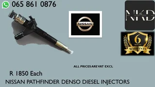 Nissan Pathfinder Diesel Injectors For Sale Or The Same Day Recon