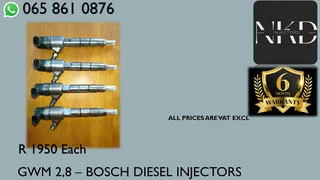 Gwm 2.8 Diesel Injectors For Sale Or The Same Day Recon