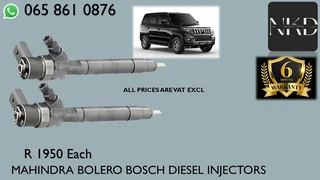 Mahindra Bolero Diesel Injectors For Sale Or The Same Day Recon