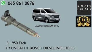 Hyundai H1 Diesel Injectors For Sale Or The Same Day Recon